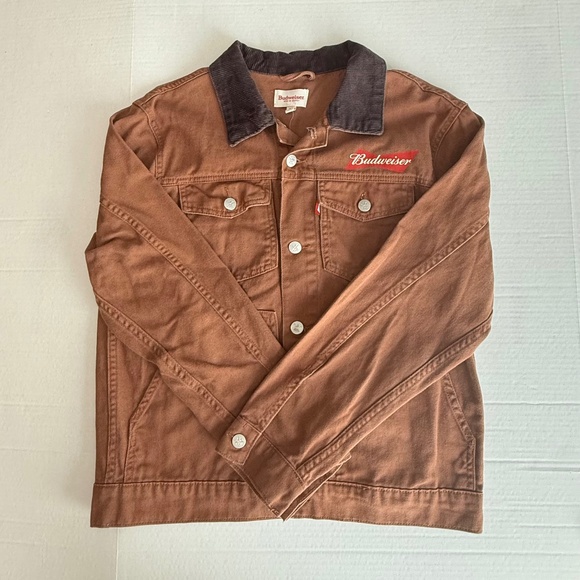 Budweiser Other - Budweiser Denim Trucker Jacket